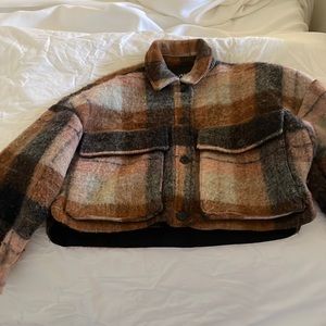 Zara Plaid Jacket